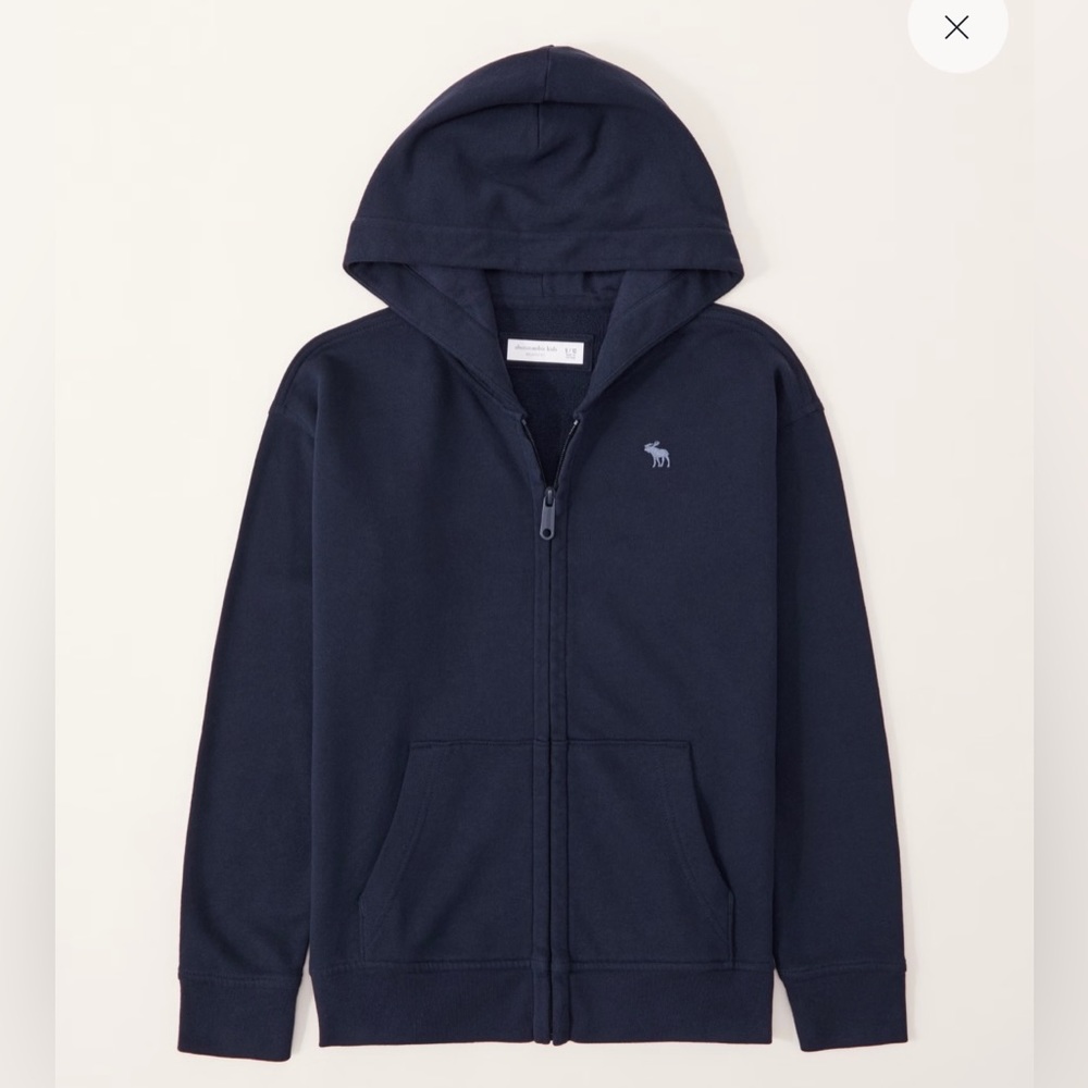Abercrombie Kids Full Zip Hoodie - Size 13-14